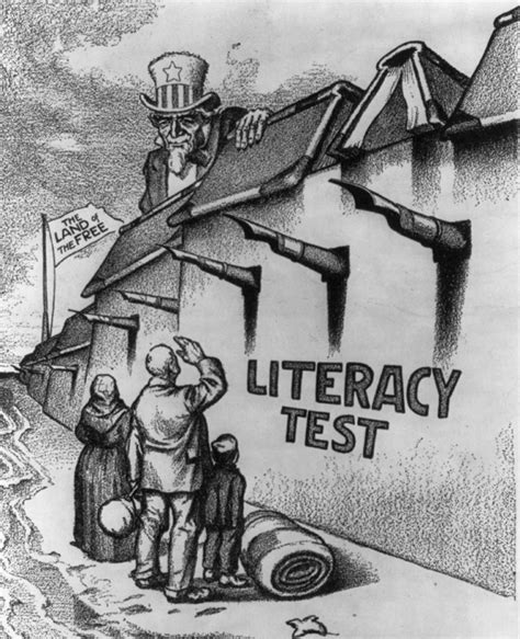 how hard is the literacy test|why were literacy tests illegal.